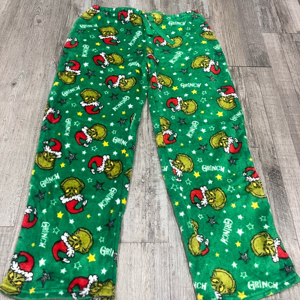Grinch Pajama Pants - Green